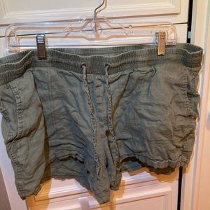 Army Green Shorts